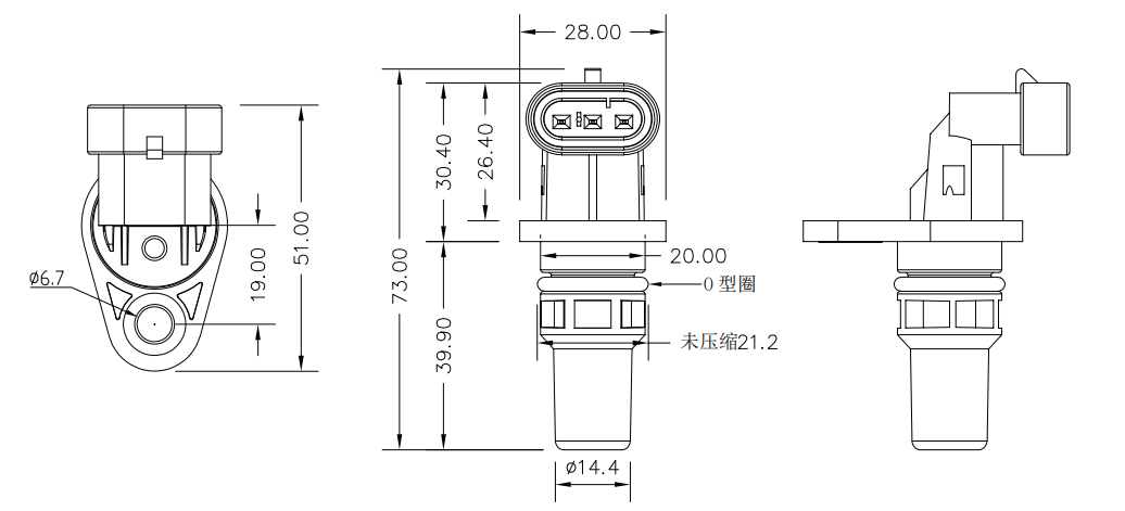 Spool Position Sensor,Speed sensor Spool Position Sensor,Speed sensor